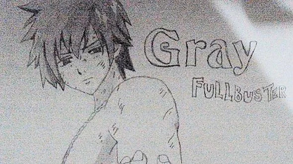 Anime Fairy Tail - Gray Fullbuster