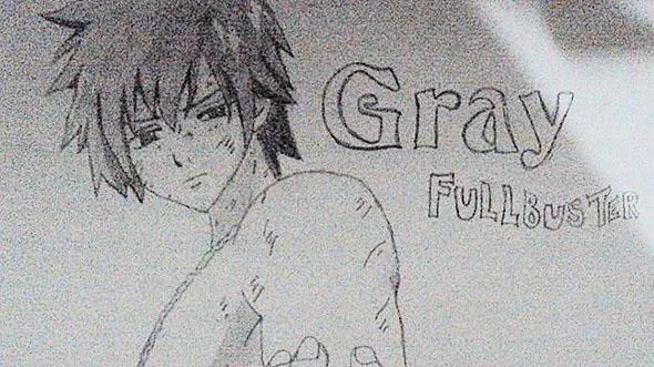 Anime Fairy Tail - Gray Fullbuster