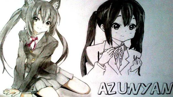 Anime K-On - Azunyan