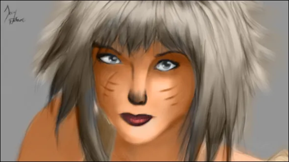 Pintura Digital -  Ninja Fox