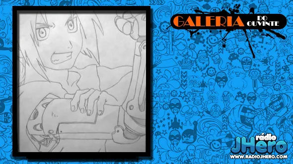 Edward Elric do anime Fullmetal Alchemist