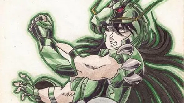 Shiryu de Dragão - Anime CDZ