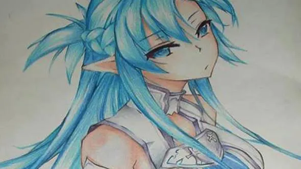 Asuna fanart - Sword Art Online