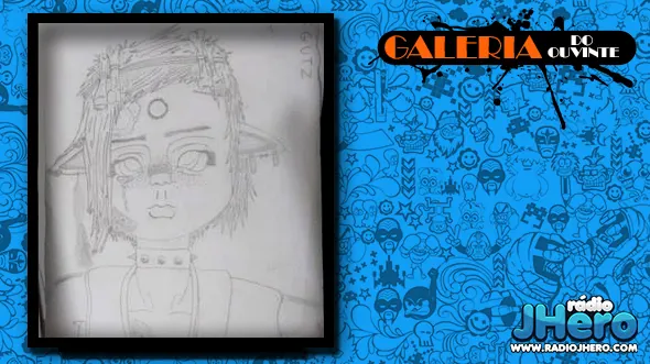 Eu desenhei ele pois gosto muito dos bonecos em si e me identifico muito com eles , além de serem perfeitos e criativos. ^^